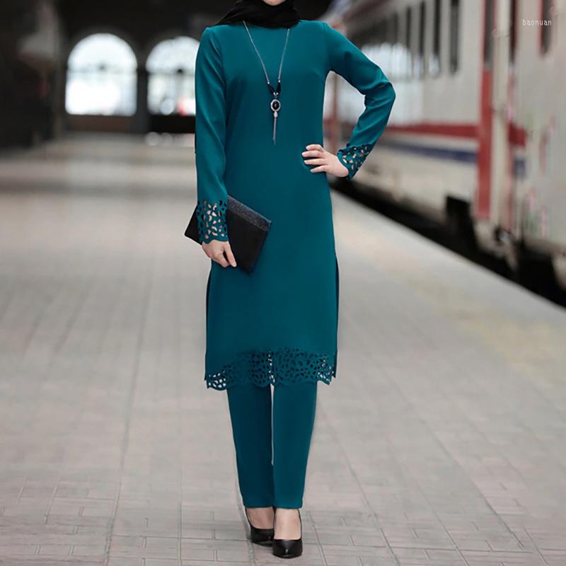 Ethnic Clothing Islamic 2 Piece Sets Muslim Women Abayas Dress And Pants Set For Middle East TurkeyDubai Moroccan Caftan
Ethnic Clothing Islamic 2 Piece Sets Muslim Women Abayas Dress And Pants Set For Middle East TurkeyDubai Moroccan Caftan