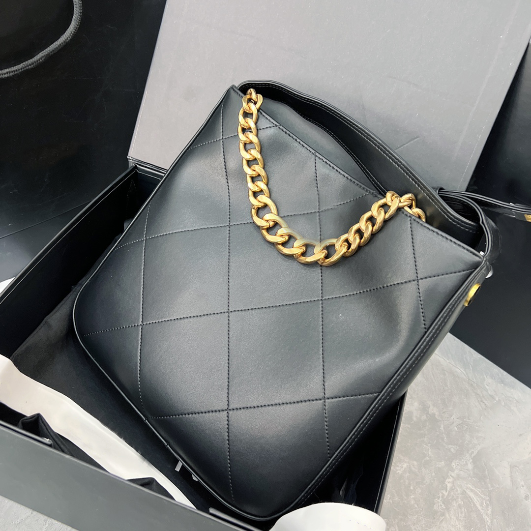 Vintage CC Handle Bucket Bags Women White Luxury Bags Classic 19 Shoulder Bags Real Leather Quilted Large Purse Popular Hobo Clutch Designer Totes Bags Top Handbags, Black
Vintage CC Handle Bucket Bags Women White Luxury Bags Classic 19 Shoulder Bags Real Leather Quilted Large Purse Popular Hobo Clutch Designer Totes Bags Top Handbags, Black