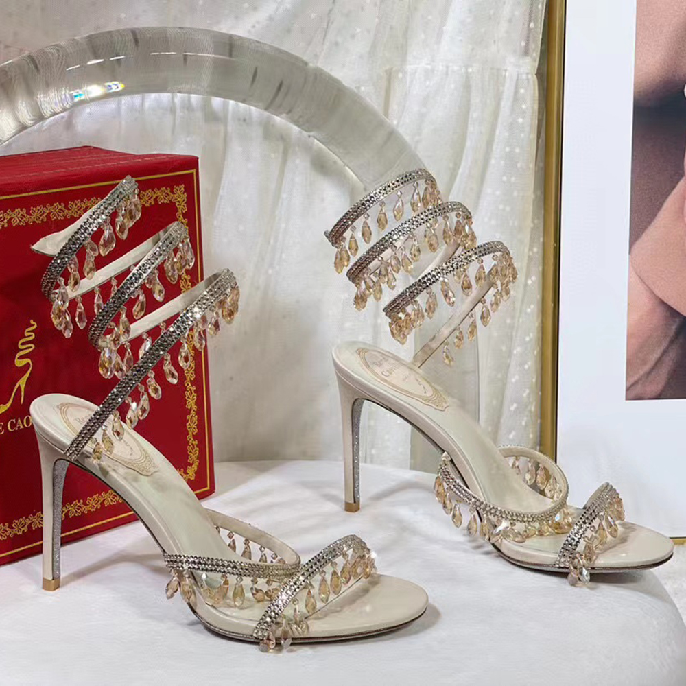 Chandeler sandals rene Stiletto Rene Nude Crystal lamp Ornament Sandal Shoes For Women Stiletto Heel Glitter Soles 9.5cm Lady designer High Heels Party Wedding, Chocolate
Chandeler sandals rene Stiletto Rene Nude Crystal lamp Ornament Sandal Shoes For Women Stiletto Heel Glitter Soles 9.5cm Lady designer High Heels Party Wedding, Chocolate