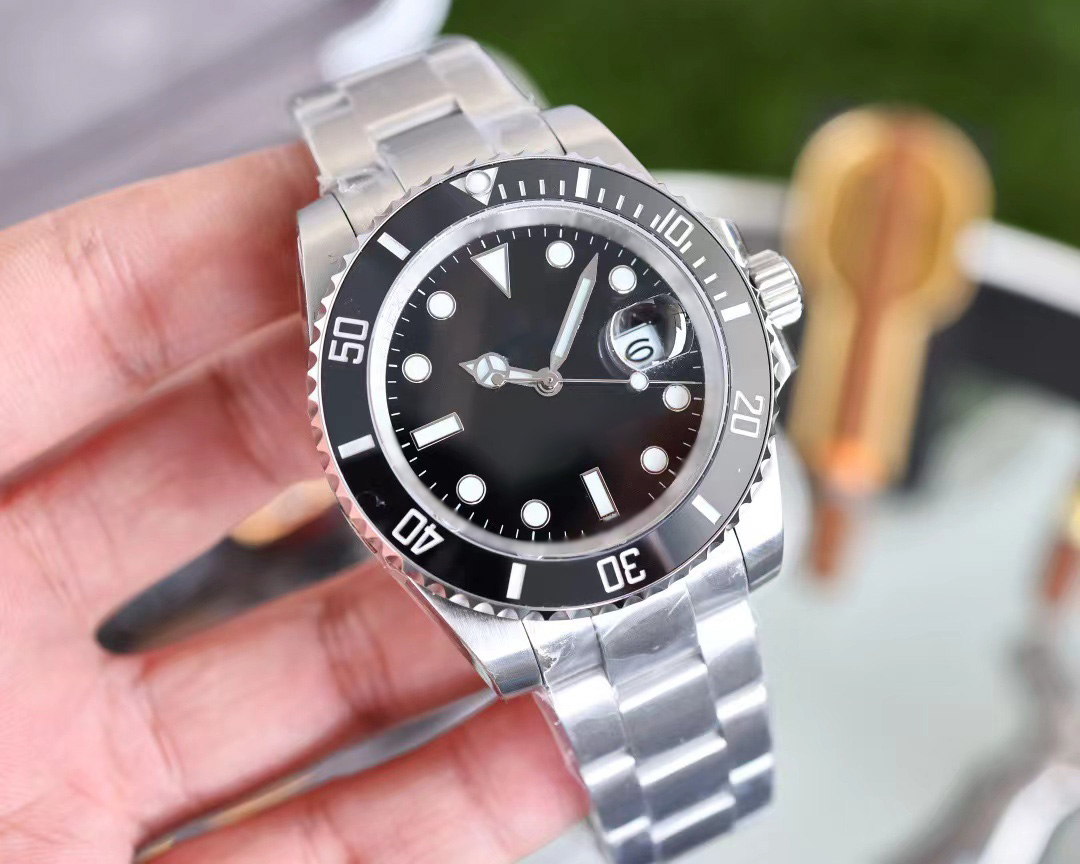 mens Swimming watch designer watches movement montre black datejust 41mm Automatic mechanical luminous steel Luxury Ceramic Bezel Auto Calendar sub wristwatch, 12
mens Swimming watch designer watches movement montre black datejust 41mm Automatic mechanical luminous steel Luxury Ceramic Bezel Auto Calendar sub wristwatch, 12
