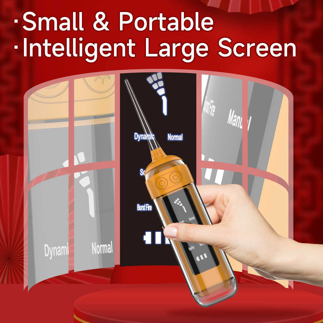 Oral Irrigators home Hygiene Portable Irrigator Water Flosser Dental washer 6-gear adjustable dental Electric beauty instrument 221215