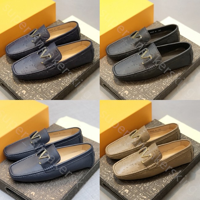 2023 Men Dress Shoes Fashion Loafers Classic Designer leather shoes Handmade Flats party Mens non-slip Sandal size 38-45 
2023 Men Dress Shoes Fashion Loafers Classic Designer leather shoes Handmade Flats party Mens non-slip Sandal size 38-45