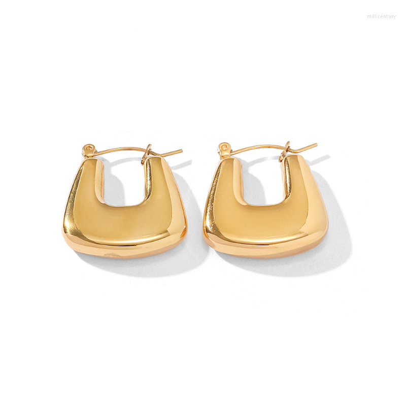 Hoop Earrings Minar Hyperbole Hollow Square Geometric For Women 18K Gold Plated Stainless Steel Chunky Earring Statement Jewelry
Hoop Earrings Minar Hyperbole Hollow Square Geometric For Women 18K Gold Plated Stainless Steel Chunky Earring Statement Jewelry