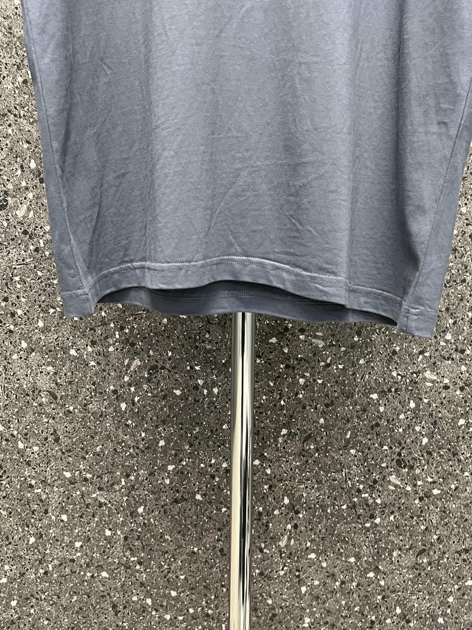 Men's Plus Tees & Polos Round neck embroidered and printed polar style summer wear with street pure cotton w642ffg