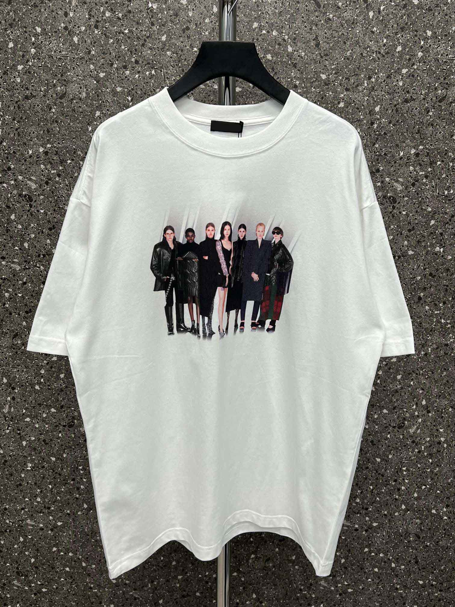 Men's Plus Tees & Polos Round neck embroidered and printed polar style summer wear with street pure cotton w642ffg
