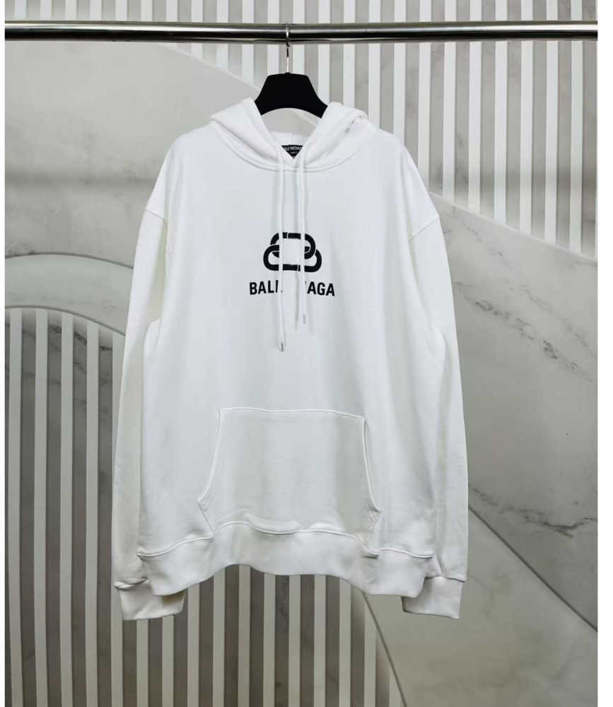 New Designer Ballanciagas Hoodie Balanciagas Autumn And Winter Classic Lock Button Hooded Pullover Sweater Loose Casual Printed Hoodie For Men And Women White
New Designer Ballanciagas Hoodie Balanciagas Autumn And Winter Classic Lock Button Hooded Pullover Sweater Loose Casual Printed Hoodie For Men And Women White