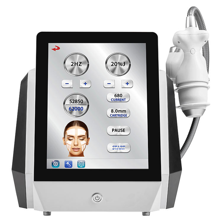 2023 RF Ice Hifu Focused Ultrasound Professional Painless Slimming Machine