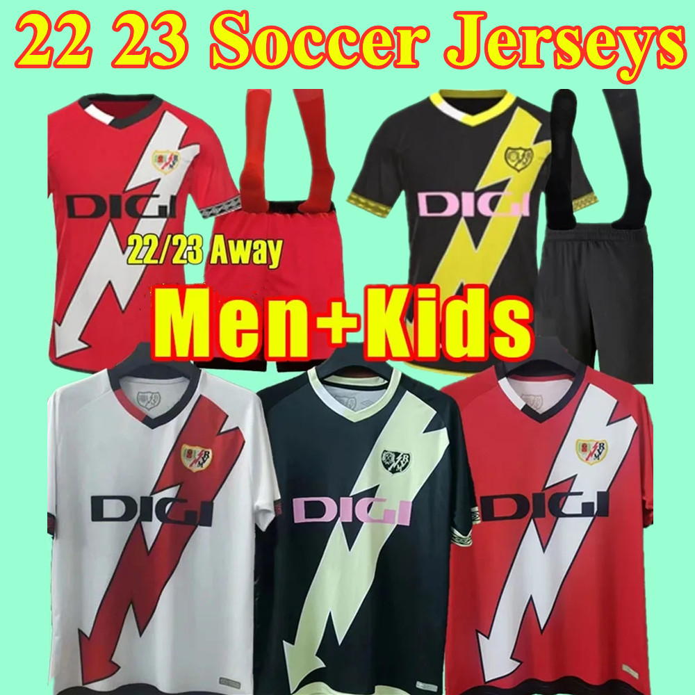 22 23 Rayo Vallecano Mens Soccer Jerseys ISI BEBE VALENTIN SANTI COMESANA DIMITRIEVSKI Home Away 3rd Short Sleeve OSCAR TREJO SERGI GUARDIOLA Men Kids Football Shirt, 11
22 23 Rayo Vallecano Mens Soccer Jerseys ISI BEBE VALENTIN SANTI COMESANA DIMITRIEVSKI Home Away 3rd Short Sleeve OSCAR TREJO SERGI GUARDIOLA Men Kids Football Shirt, 11