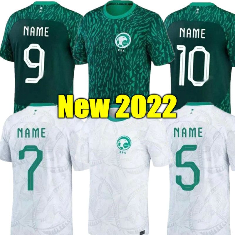 Saudi Arabia Soccer Jerseys 2022 AL SHEHRI FERAS SALMAN Football Shirt YASSER AL HASSAN NAWAF HATTAN KANNO SAUD Mens National Team Jersey, Away
Saudi Arabia Soccer Jerseys 2022 AL SHEHRI FERAS SALMAN Football Shirt YASSER AL HASSAN NAWAF HATTAN KANNO SAUD Mens National Team Jersey, Away