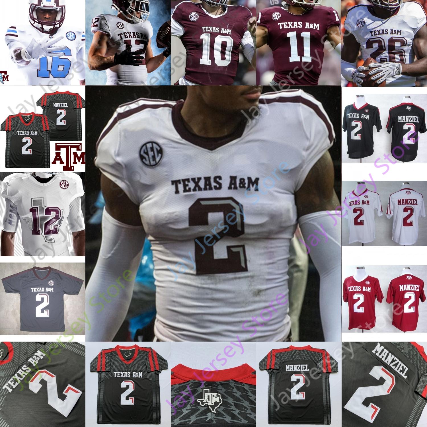 Custom NCAA College Texas AM Aggie Football Jersey Myles Garrett Mike Evans 40 Von Miller Jhamon Ausbon Johnny Manziel Kellen Mond Jerseys Stitched, White
Custom NCAA College Texas AM Aggie Football Jersey Myles Garrett Mike Evans 40 Von Miller Jhamon Ausbon Johnny Manziel Kellen Mond Jerseys Stitched, White