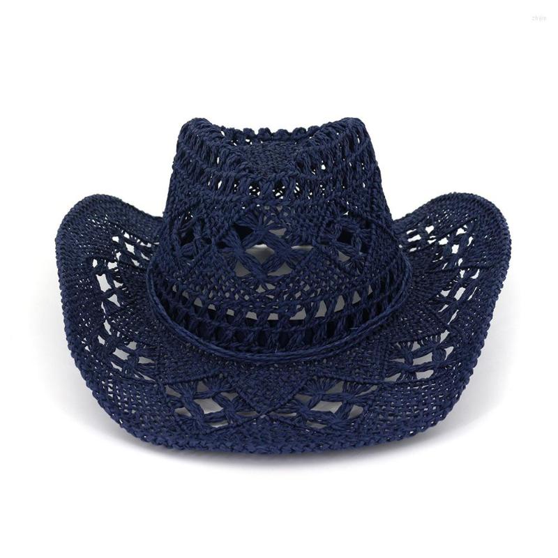 Summer Casual Tasseled Natural Material Cowboy Sombreros Ideal for Beach & Outdoor Activities