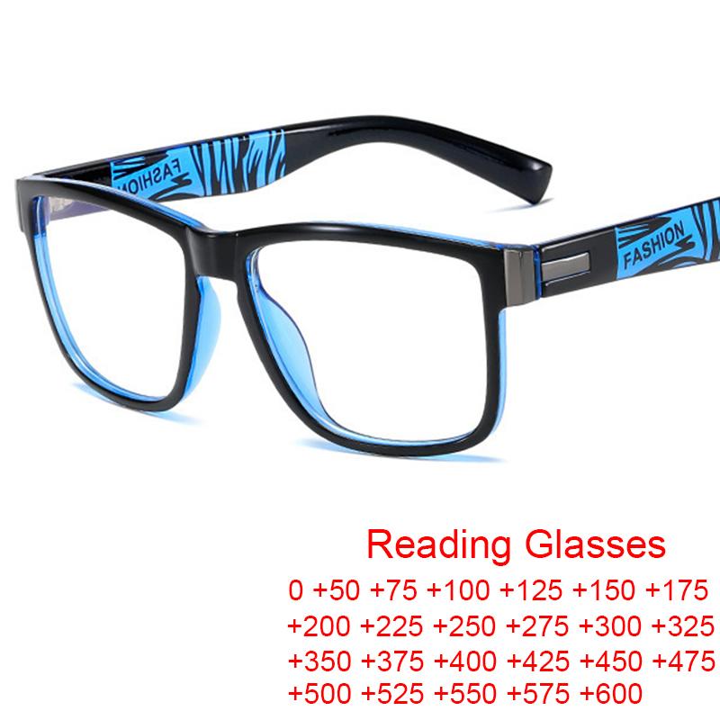 Sunglasses Fashion Anti Blue Light Sport Reading Glasses Men Big Square Presbyopia Eyeglass Clear Lens Gaming Computer GlassesSunglasses SSu
Sunglasses Fashion Anti Blue Light Sport Reading Glasses Men Big Square Presbyopia Eyeglass Clear Lens Gaming Computer GlassesSunglasses SSu
