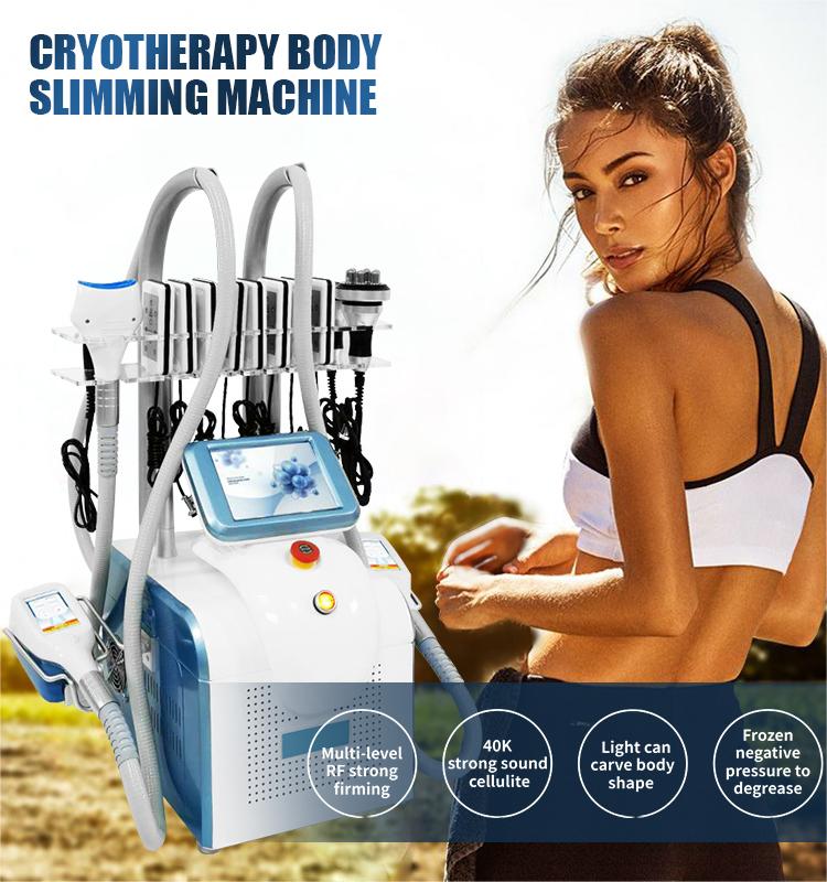 7 in 1 360° Cryolipolysis Fat Freeze Slimming machine 3 cryo handles 40K cavitation Body RF Face RF Lipo laser device Weight Loss Cool sculpting Beauty salon Equipment
7 in 1 360° Cryolipolysis Fat Freeze Slimming machine 3 cryo handles 40K cavitation Body RF Face RF Lipo laser device Weight Loss Cool sculpting Beauty salon Equipment