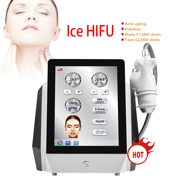 2023 Professional RF New 2d 3d 4d 6d 7d 8d Ice Hifu Machine Price For Facelifing And Body Slimming 7d 5d Ice Hifu Machine