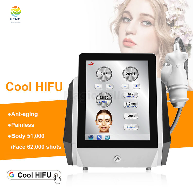 Wrinkle Remover Wrinkle Eye Remover Lifting Face Device Hifu High Intensity Focused Ultrasound Cooling Hifu Ice Hifu Machine