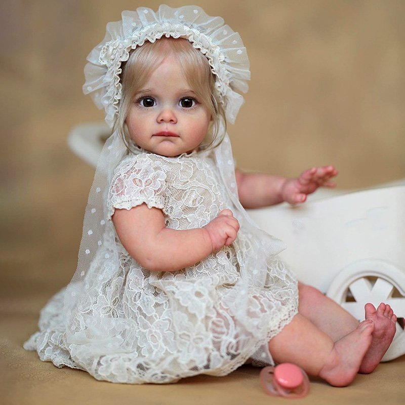 Dolls Babys Reborn Doll 45/58cm Silicone Reborn Baby Doll Adorable Lifelike Toddler Bonecas Girl Menina De Surprice Doll with Giraffe 230114
Dolls Babys Reborn Doll 45/58cm Silicone Reborn Baby Doll Adorable Lifelike Toddler Bonecas Girl Menina De Surprice Doll with Giraffe 230114