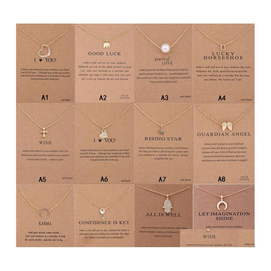 Pendant Necklaces Necklace With Gift Card Elephant Pearl Love Wings Cross Key Zodiac Sign Compass Lotus For Women Fashion Drop Deliv Ot2Ug
Pendant Necklaces Necklace With Gift Card Elephant Pearl Love Wings Cross Key Zodiac Sign Compass Lotus For Women Fashion Drop Deliv Ot2Ug