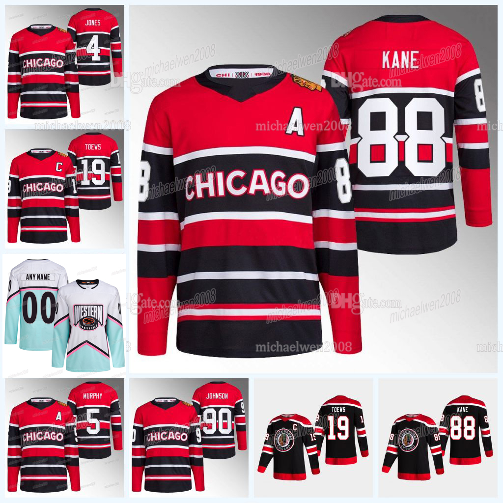 Chicago Patrick Kane Blackhawks Jersey 2023 All Star Jonathan Toews Seth Jones Connor Murphy Arvid Soderblom Luke Philp Reese Johnson Max Domi Raddysh, Red
Chicago Patrick Kane Blackhawks Jersey 2023 All Star Jonathan Toews Seth Jones Connor Murphy Arvid Soderblom Luke Philp Reese Johnson Max Domi Raddysh, Red