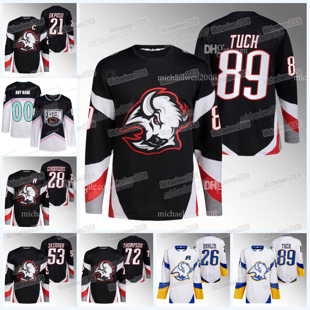 Alex Tuch Sabres 2023 All Star Jersey Tage Thompson Owen Power Rasmus Dahlin Victor Olofsson Jeff Skinner Kyle Okposo Quinn Peyton Krebs Mark Pysyk