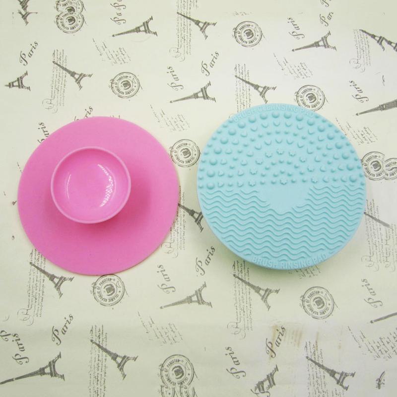 Makeup Brushes 1Pcs Silicone Brush Cleansing Pad Palette Cleaner Cleaning Mat Washing Scrubber Cosmetic Make Up Toolsmakeup