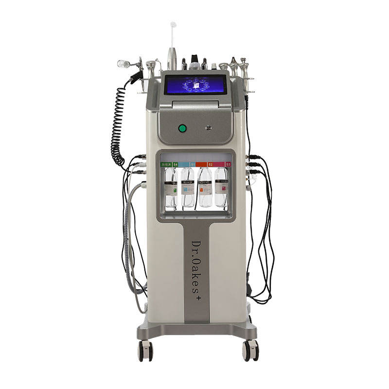 H2O Dermabrasion Facial Machine Aqua Face Clean Microdermabrasion Professional Oxygen Facial Equipment Crystal Diamond