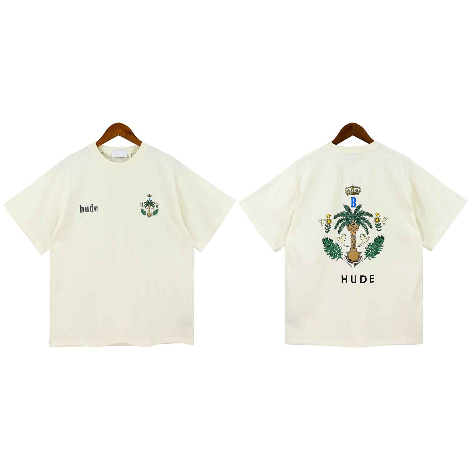 Men's Plus Tees & Polos Round neck embroidered and printed polar style summer wear with street pure cotton 8G4766
