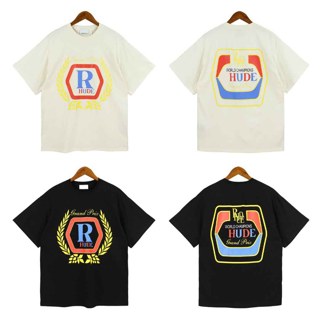 Men's Plus Tees & Polos Round neck embroidered and printed polar style summer wear with street pure cotton 87y69