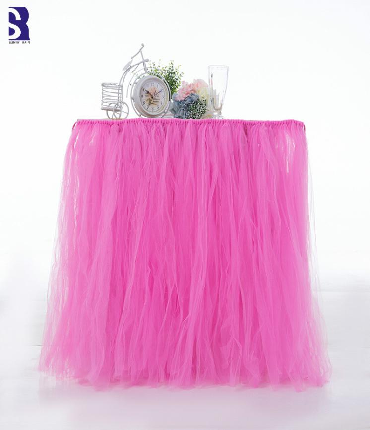 SunnyRain 1piece Tulle Table Skirt For Wedding Dessert Table Decoration Tutu Skirting For Party Cloth 91x80cm6892689
SunnyRain 1piece Tulle Table Skirt For Wedding Dessert Table Decoration Tutu Skirting For Party Cloth 91x80cm6892689
