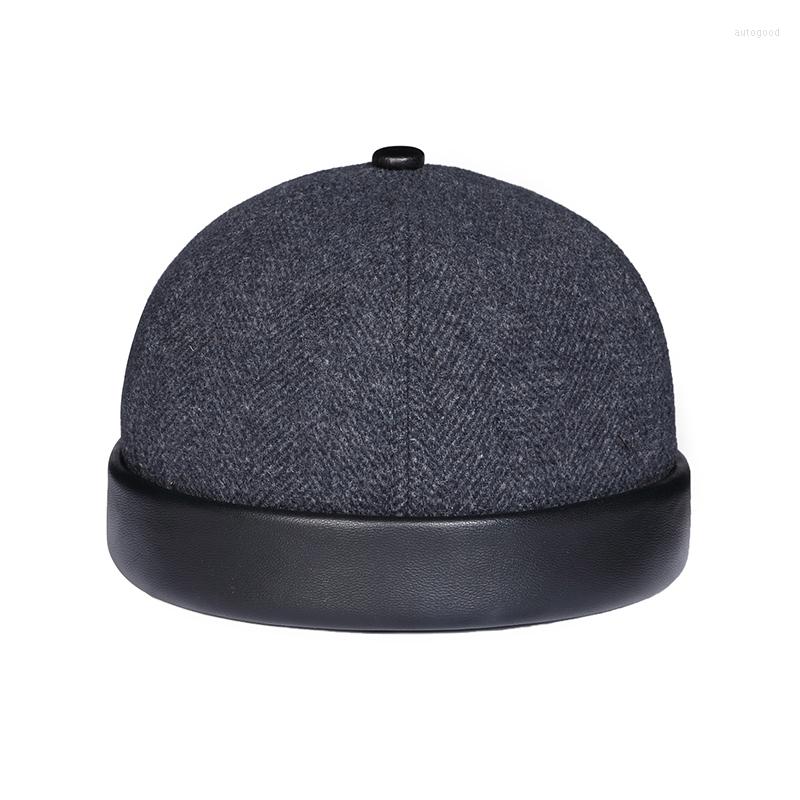 Berets Skull Cap Men French Retro Genuine Leather Wool Dome Beanie Hats Male Brimless Twill Docker Sailor Boina Homme Adjustable Gorra, Black
Berets Skull Cap Men French Retro Genuine Leather Wool Dome Beanie Hats Male Brimless Twill Docker Sailor Boina Homme Adjustable Gorra, Black