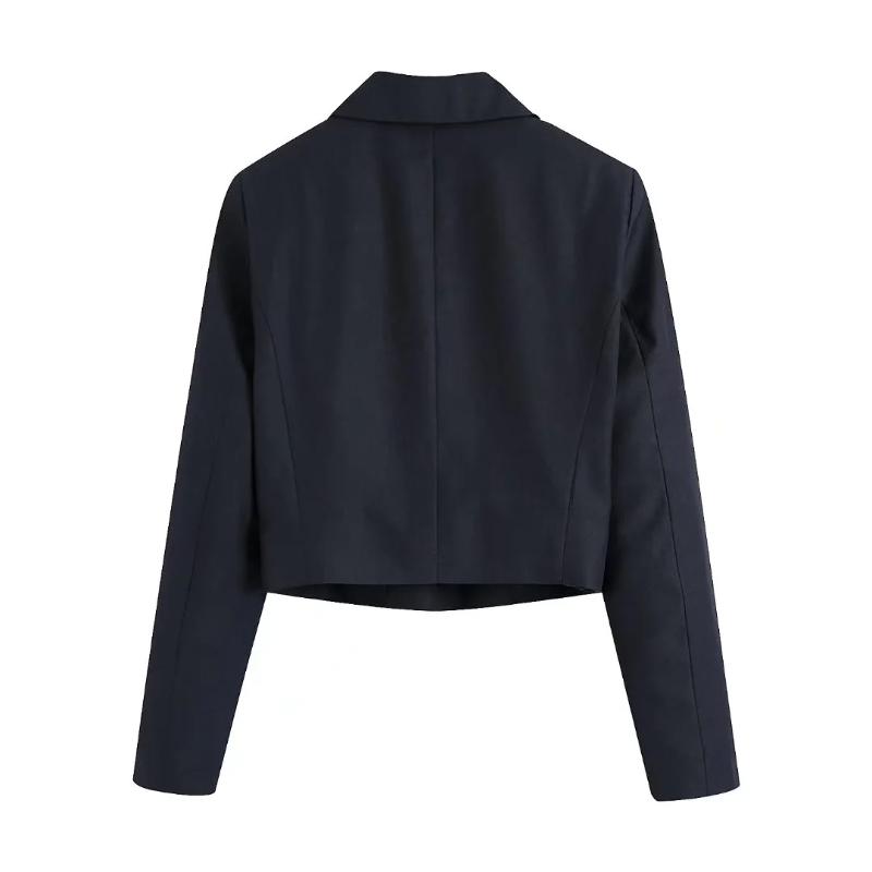 Two Piece Dress Womens Blazer Suit Office Ladies Jacket Sets Elegant Cropped Long Sleeve Top High Waist Mini Skirt Woman CoatTwo