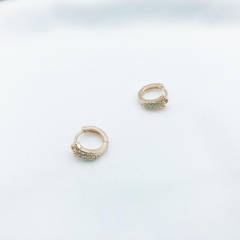 Hoop Earrings Fashion Luxury 18K Gold Plated Double Row Small Cubic Zirconia For Girls Jewelry
Hoop Earrings Fashion Luxury 18K Gold Plated Double Row Small Cubic Zirconia For Girls Jewelry