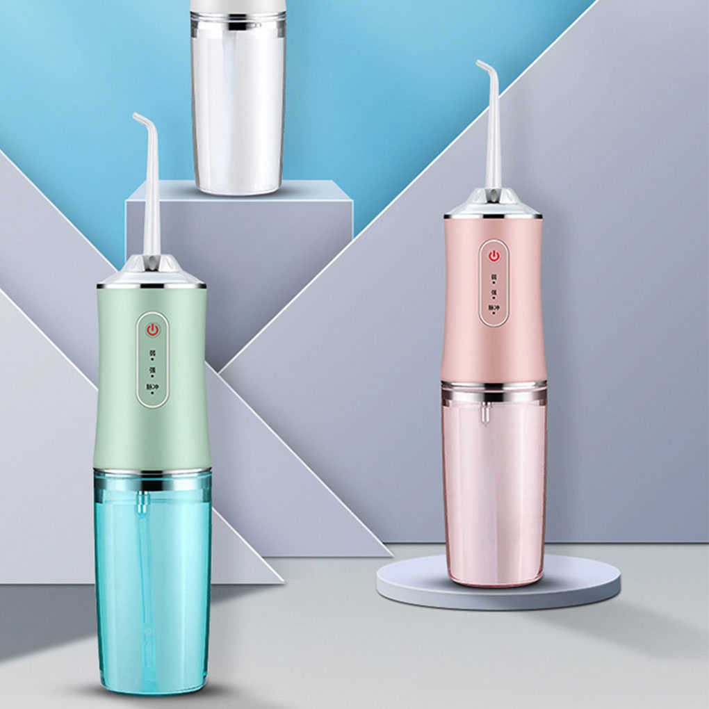 Oral Irrigators Other Hygiene Irrigator Teeth Washer Flossing Tool Compact Size 3 Gears Adjustable Long Endurance Large Capacity Tooth Clean Machine 2