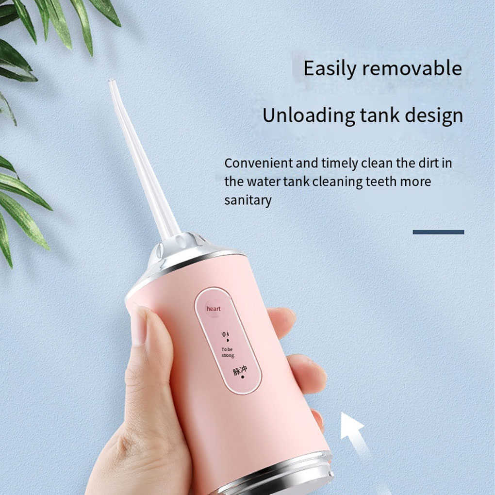 Oral Irrigators Other Hygiene Irrigator Teeth Washer Flossing Tool Compact Size 3 Gears Adjustable Long Endurance Large Capacity Tooth Clean Machine 2