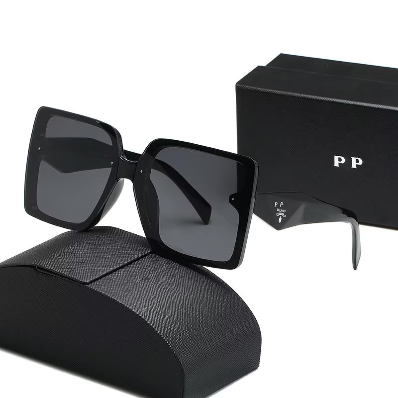 Fashion designer women men polarized sunglasses big square frame vintage sun glasses summer shade eyewear eyeglasses