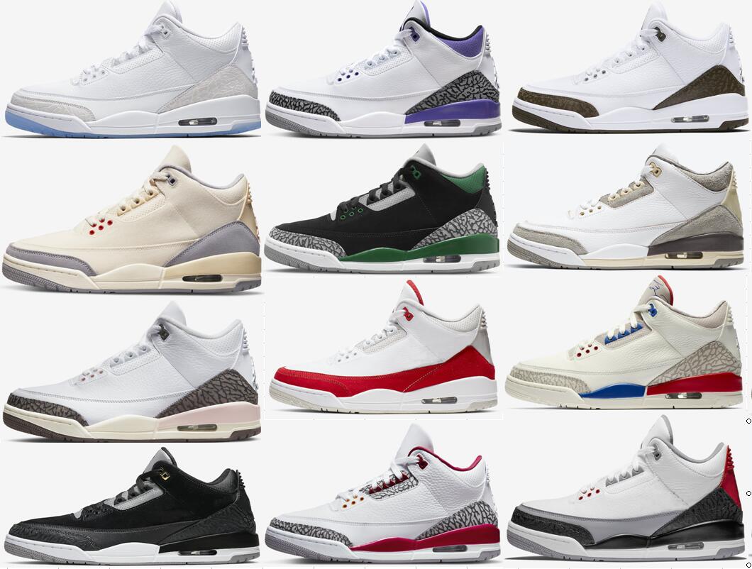 Men Basketball Shoes 3s Jumpman 3 Cardinal Red Pine Green Racer Blue Cool Grey Hall of Fame Court Purple Laser Orange Mens Trainers Outdoor Sports Sneakers 3.2, Dark grey
Men Basketball Shoes 3s Jumpman 3 Cardinal Red Pine Green Racer Blue Cool Grey Hall of Fame Court Purple Laser Orange Mens Trainers Outdoor Sports Sneakers 3.2, Dark grey