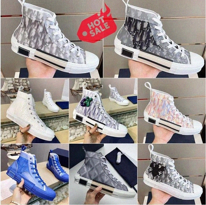 Designers B23 Classic Canvas Casual Shoes Oblique Technology Trainers Mens Womens Luxury Pairs Outdoor Platform Trainer Slides Sneakers Eur 36-45
Designers B23 Classic Canvas Casual Shoes Oblique Technology Trainers Mens Womens Luxury Pairs Outdoor Platform Trainer Slides Sneakers Eur 36-45