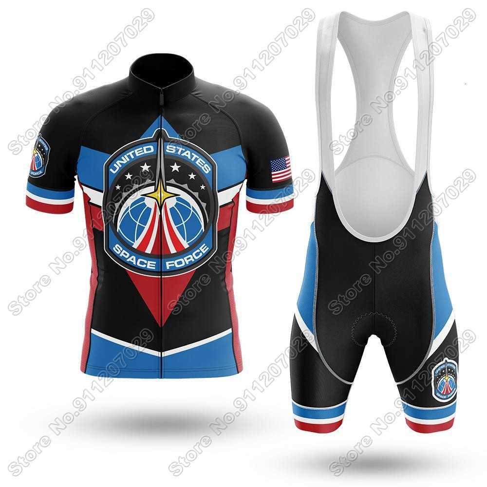 Designer Mens 2021 USA Space Force Cycling jerseys sets Summer Cycling Clothing Road Bike Suit Mountain Bicycle Shirt Bib Shorts MTB Ropa
Designer Mens 2021 USA Space Force Cycling jerseys sets Summer Cycling Clothing Road Bike Suit Mountain Bicycle Shirt Bib Shorts MTB Ropa