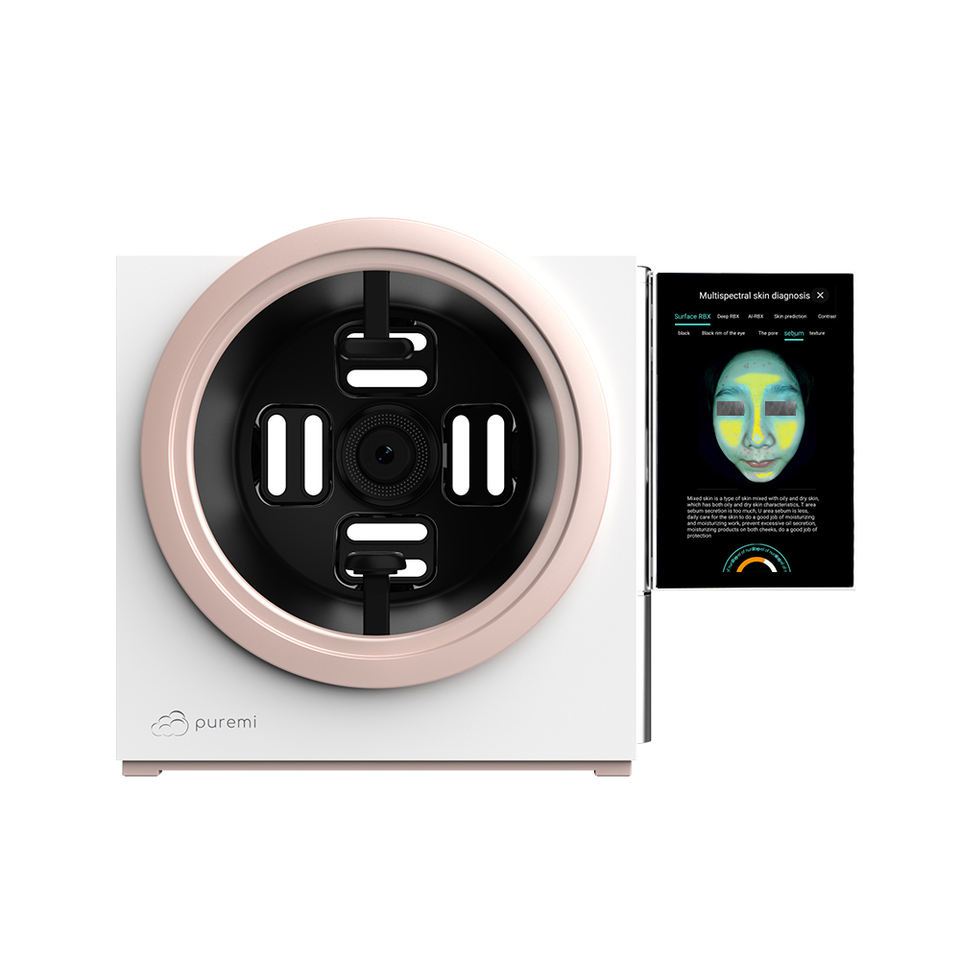 2023 Mirror Skin Analyzer Machine Skin-Analyzing Beauty Mirrors Machine Face and Skin Analyzer Mirror