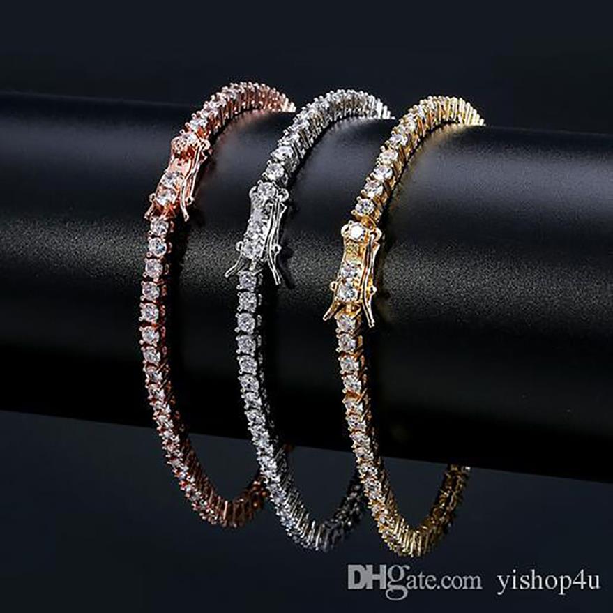3mm Hip hop tennis chain bracelets cz paved for men women jewelry tennis bracelet mens jewelry gold silver rose gold 7inch 8inch2018
3mm Hip hop tennis chain bracelets cz paved for men women jewelry tennis bracelet mens jewelry gold silver rose gold 7inch 8inch2018