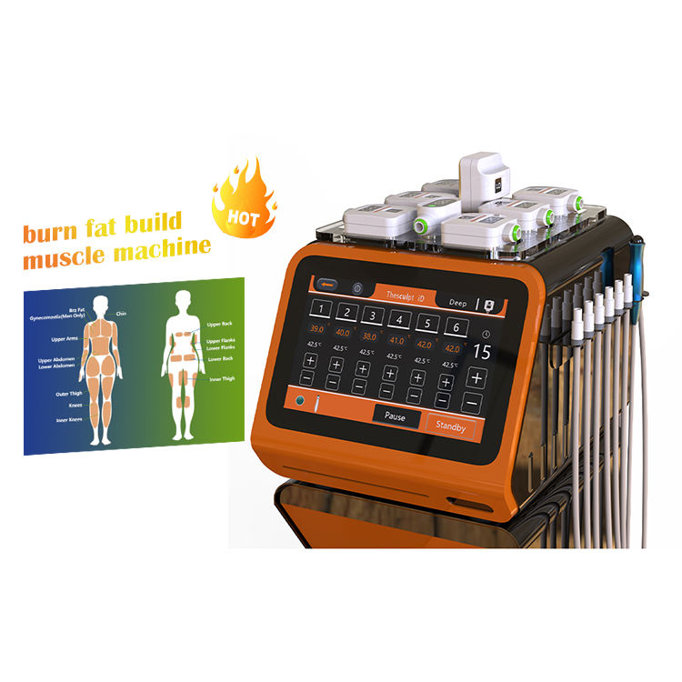 8 Handles radio frequency skin tightening body slimming TruSculpt ID Cellulite Treatment rf trushape machine