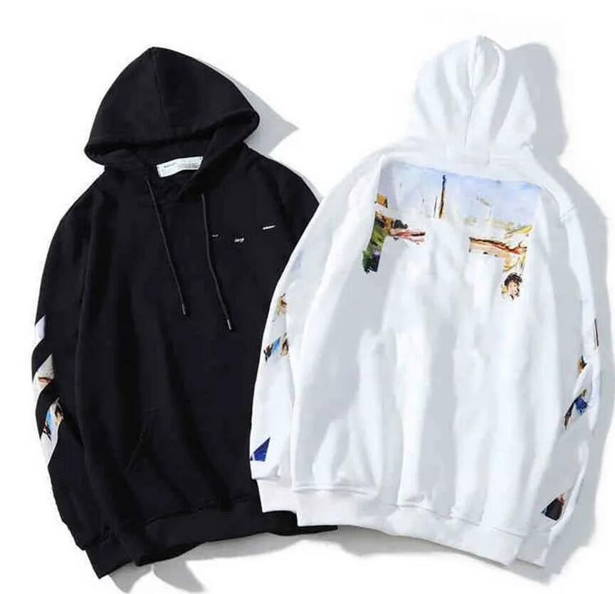 Designer Luxury High Street Trendy White Hoodies Arrow Print Loose Men's And Women's Hoodie Offes Brand Fashion Design Versatile Hoody, S111
Designer Luxury High Street Trendy White Hoodies Arrow Print Loose Men's And Women's Hoodie Offes Brand Fashion Design Versatile Hoody, S111