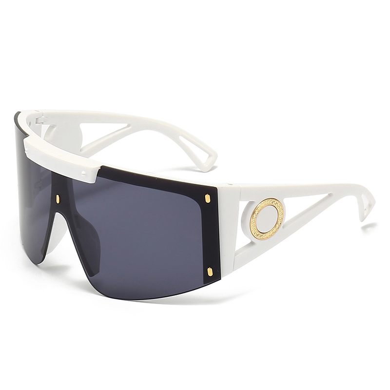 eyewear frames mens designer sunglasses 4393 Shield sun glasses protection big connection lens Semi-Rimless Fashion Oversized Sun glasses UV400 Eyewear With Case
eyewear frames mens designer sunglasses 4393 Shield sun glasses protection big connection lens Semi-Rimless Fashion Oversized Sun glasses UV400 Eyewear With Case