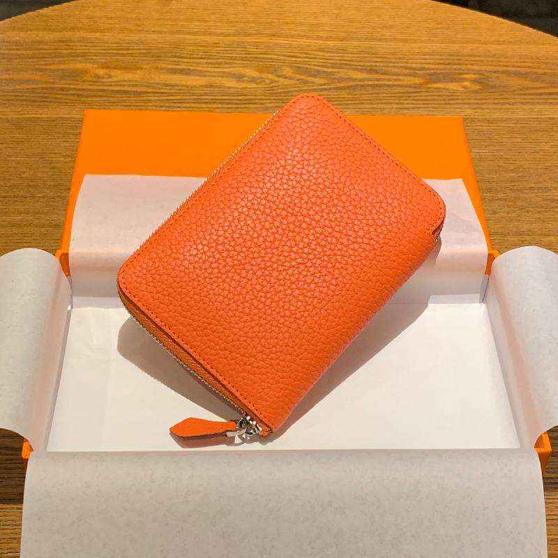 Free Shipping Wallets 2023 Women's Short Togo Leather Coin Bag With Zipper And Multi Card Pocket For Women Purses Designer Wallet Designer Bag Lu