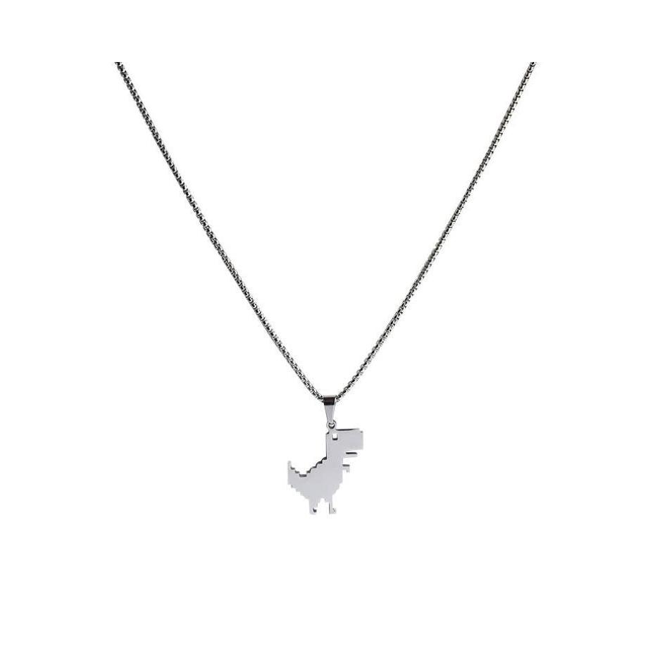 Pendant Necklaces Vintage Titanium Steel Dinosaur Necklace Goth Chain Cute Cartoon Design Charm Choker For Women Men Cool Hiphop Jew Otiy9
Pendant Necklaces Vintage Titanium Steel Dinosaur Necklace Goth Chain Cute Cartoon Design Charm Choker For Women Men Cool Hiphop Jew Otiy9