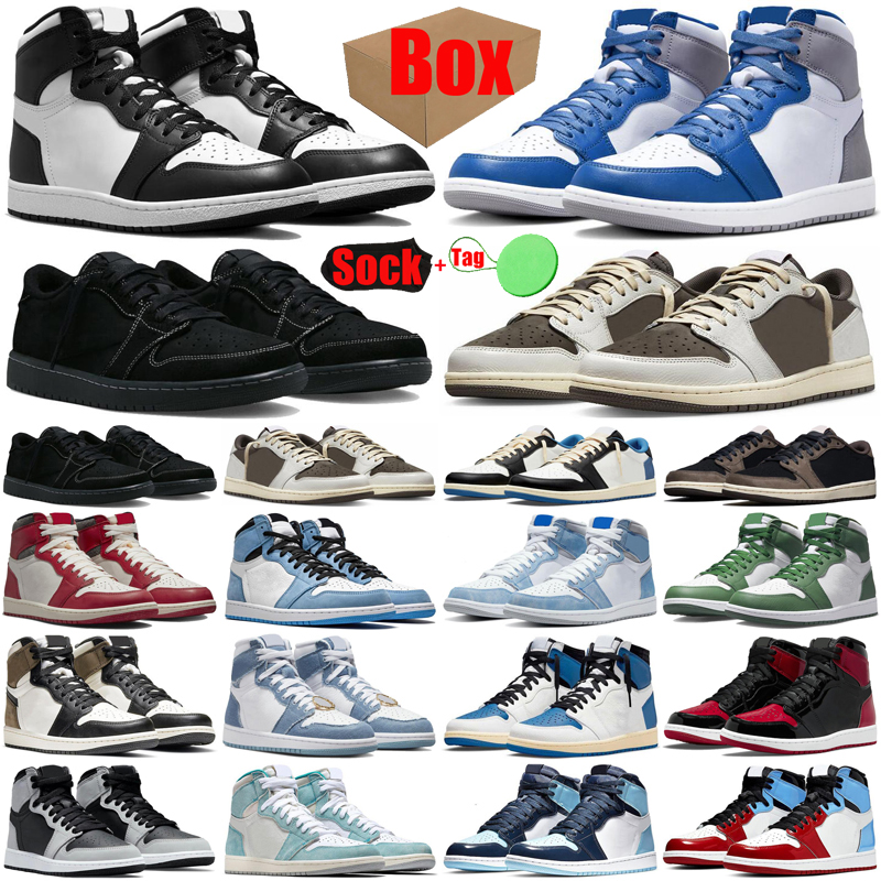 With Box Black White 1 1s basketball shoes for mens womens Phantom Jumpman lows travis scotts Lost Found True Blue Reverse Dark Mocha low trainers sneakers, #1 black phantom
With Box Black White 1 1s basketball shoes for mens womens Phantom Jumpman lows travis scotts Lost Found True Blue Reverse Dark Mocha low trainers sneakers, #1 black phantom