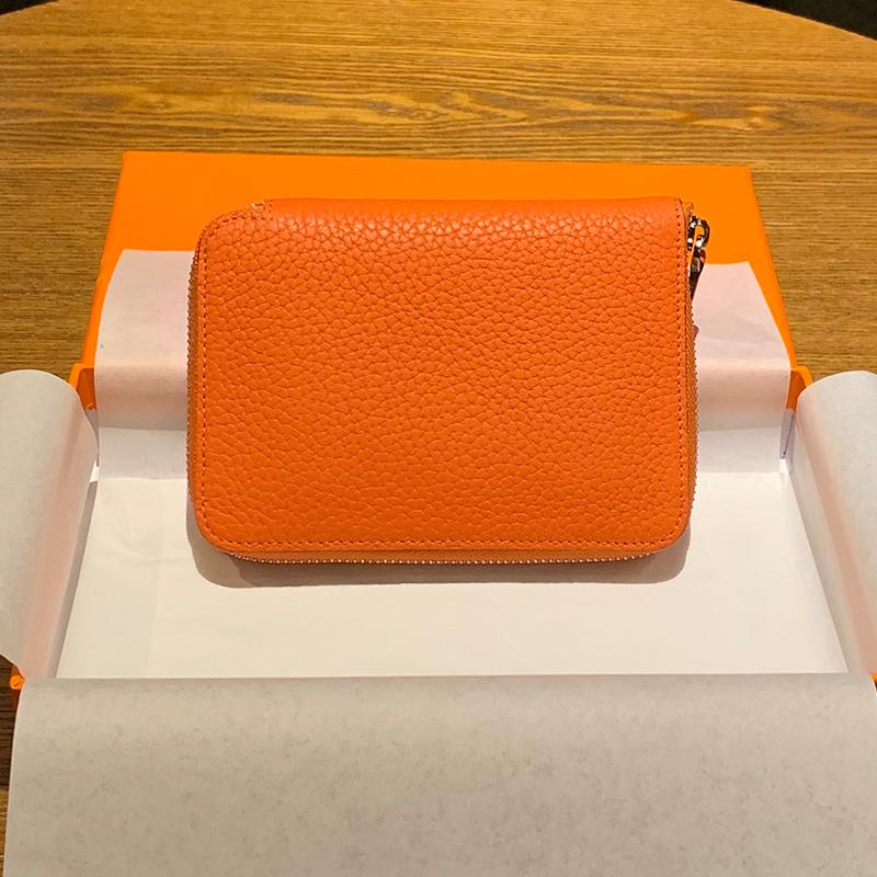 Free Shipping Wallets 2023 Women's Short Togo Leather Coin Bag With Zipper And Multi Card Pocket For Women Purses Designer Wallet Designer Bag Lu