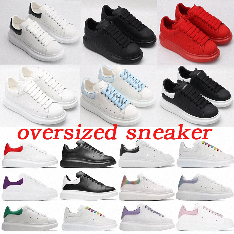 Running Shoes oversized Sneakers Leather Lace Up Fashion Platform White Black mens womens Luxury velvet suede Chaussures de E0SV#, 23
Running Shoes oversized Sneakers Leather Lace Up Fashion Platform White Black mens womens Luxury velvet suede Chaussures de E0SV#, 23
