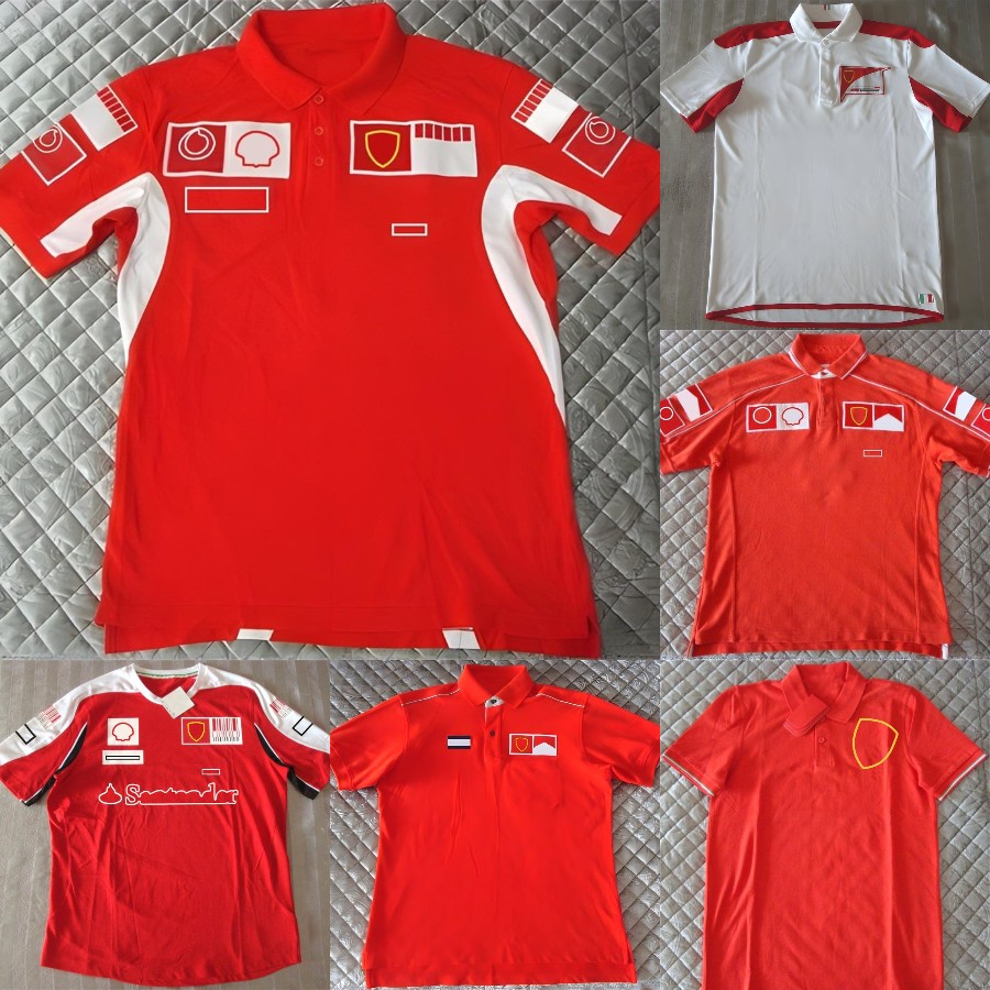 2023 F1 Racing Suit T-shirt Formula 1 Team Fans T-shirts Extreme Sports Summer Casual Men's Polo Shirts Jersey