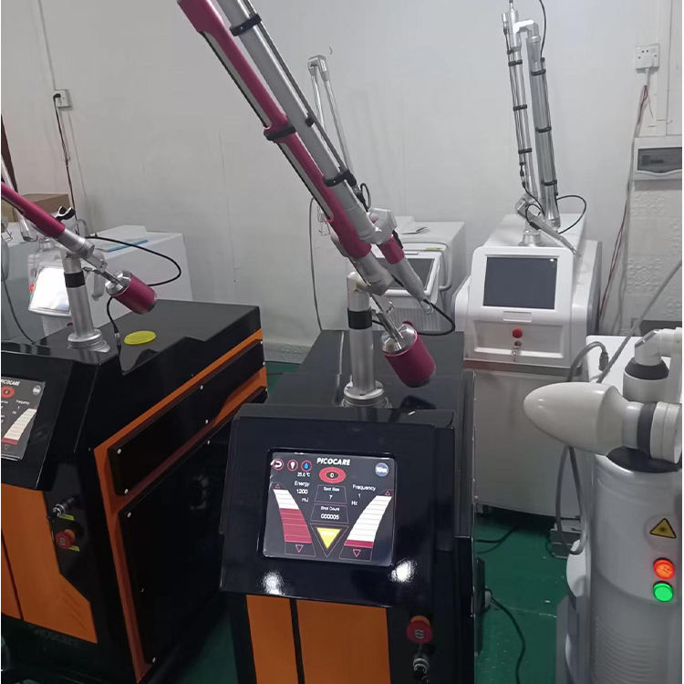 Laser color tattoo eyebrow remove Machine 532 1032 1064nm Q-switch ND Yag hair removal Speckle Pigment Acne Treatment beauty salon use