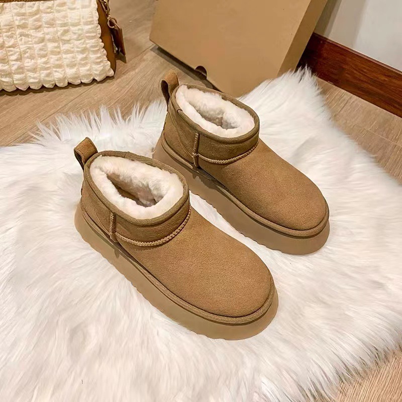 2023 Fashion Australia Classic ultra mini platform boots Tazz Suede slipper women snow boot designer slippers chestnut Charcoal brown Sheepskin Shearling booties, 1#
2023 Fashion Australia Classic ultra mini platform boots Tazz Suede slipper women snow boot designer slippers chestnut Charcoal brown Sheepskin Shearling booties, 1#